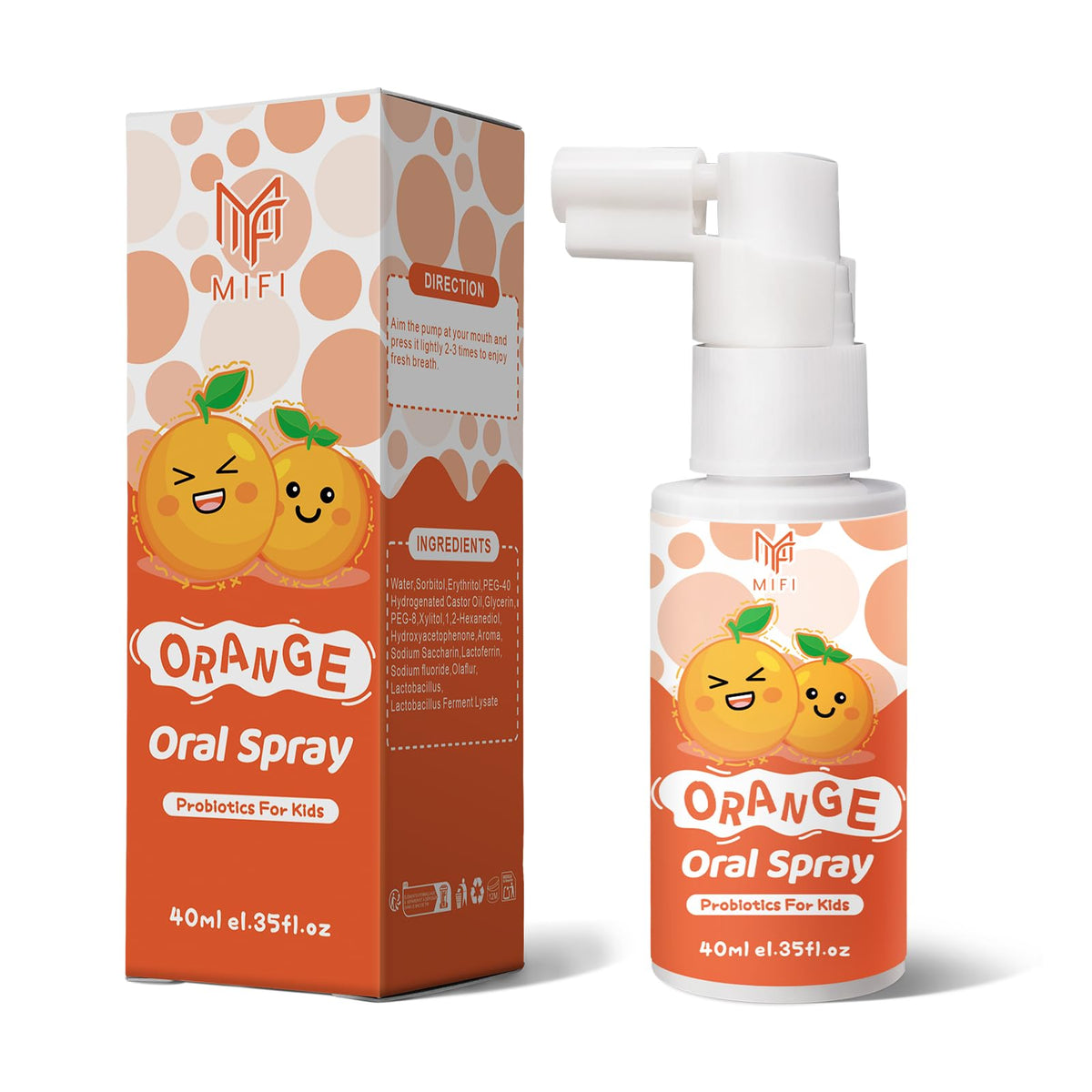 PEGO Kids Oral Spray en boca, facilita uso diario para los niños
