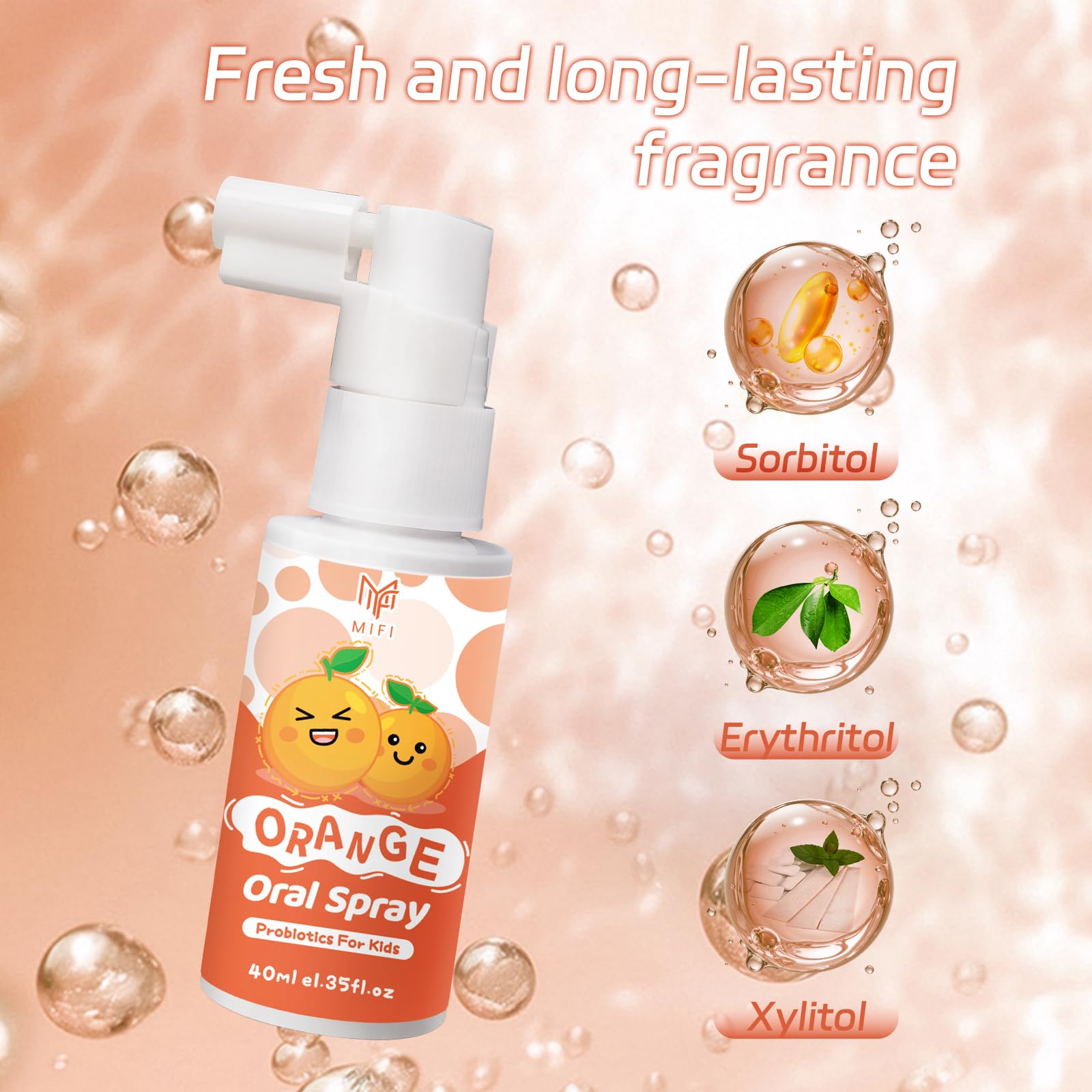 PEGO Kids Oral Spray para la noche, cuidado sin cepillado