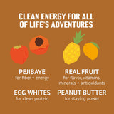 PEJI BAR: tamaño compacto para aventuras, ideal en mochila