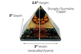 Pele Productions energia-positiva-piramide: ideal para salas de meditacion y yoga.