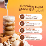 Pella Nutrition Café: ambiente hogareño que invita a una pausa energizante