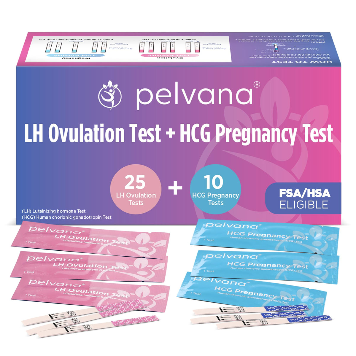 Pelvana kit pruebas ovulación con empaque individual para uso frecuente