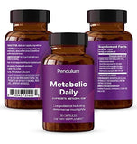Pendulum Metabolic Daily: cápsulas en botella, facilita la toma diaria para metabolismo.