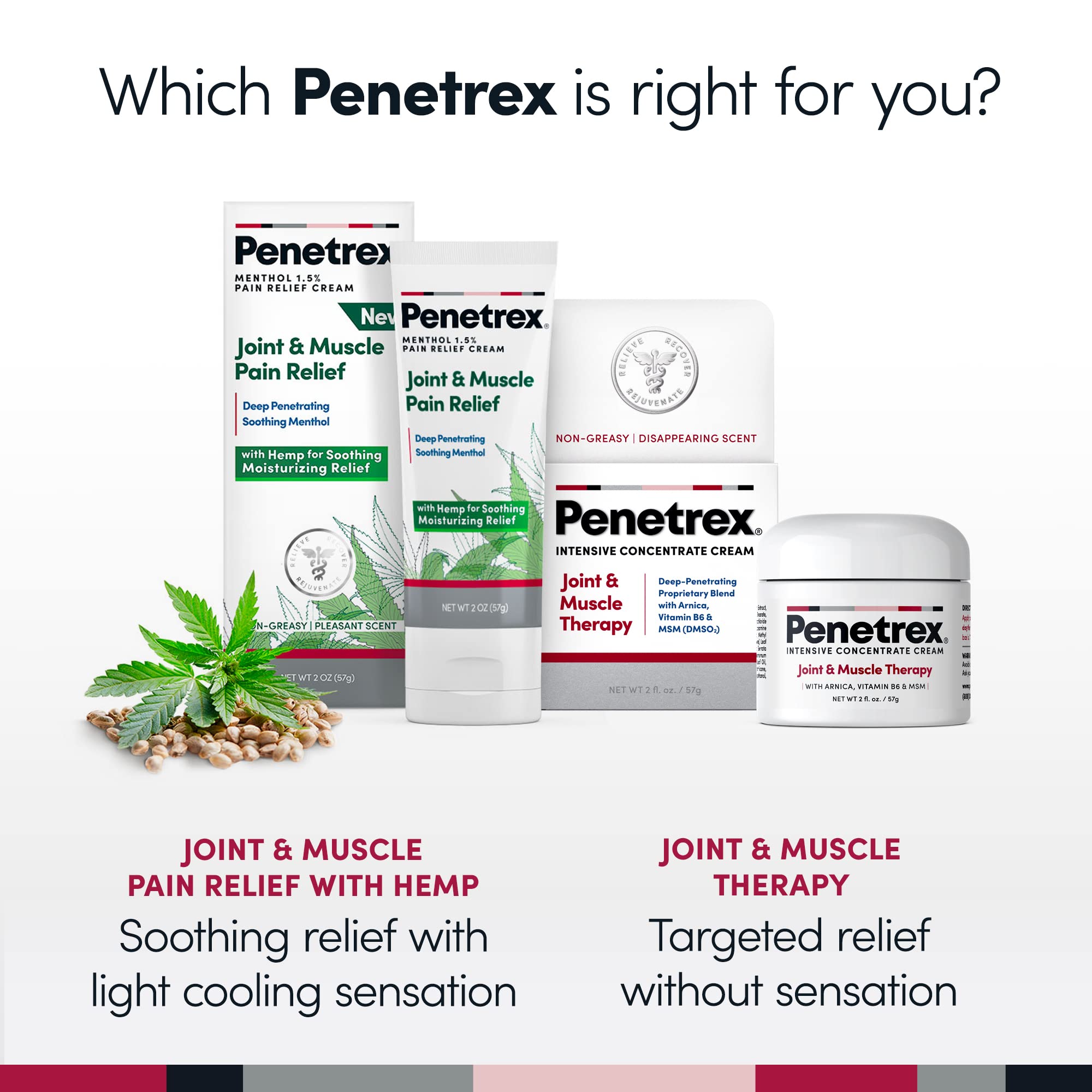 Penetrex aroma suave que se disipa con el tiempo.