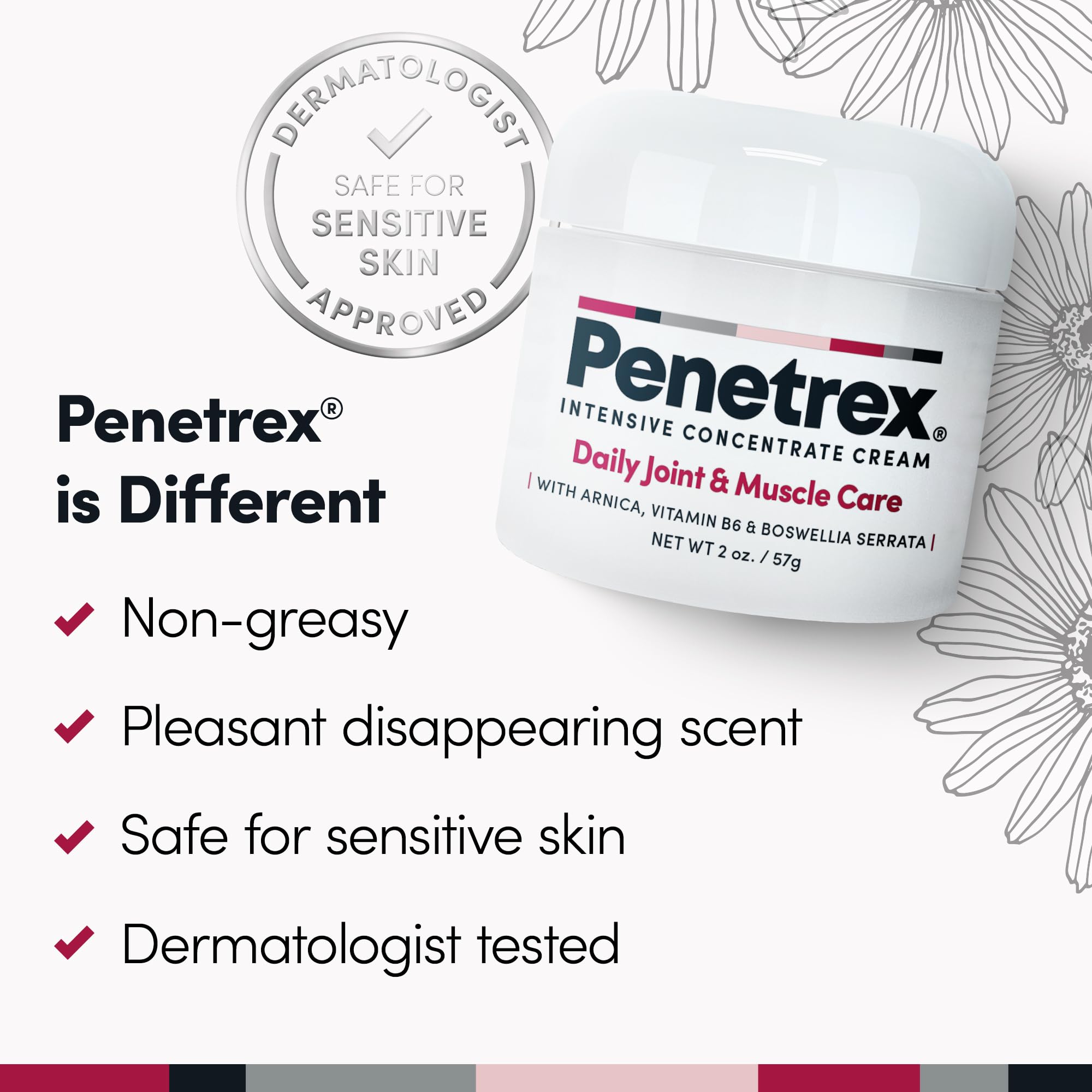 Penetrex crema Arnica Botanicos: calmante para el cuerpo tras entrenar.