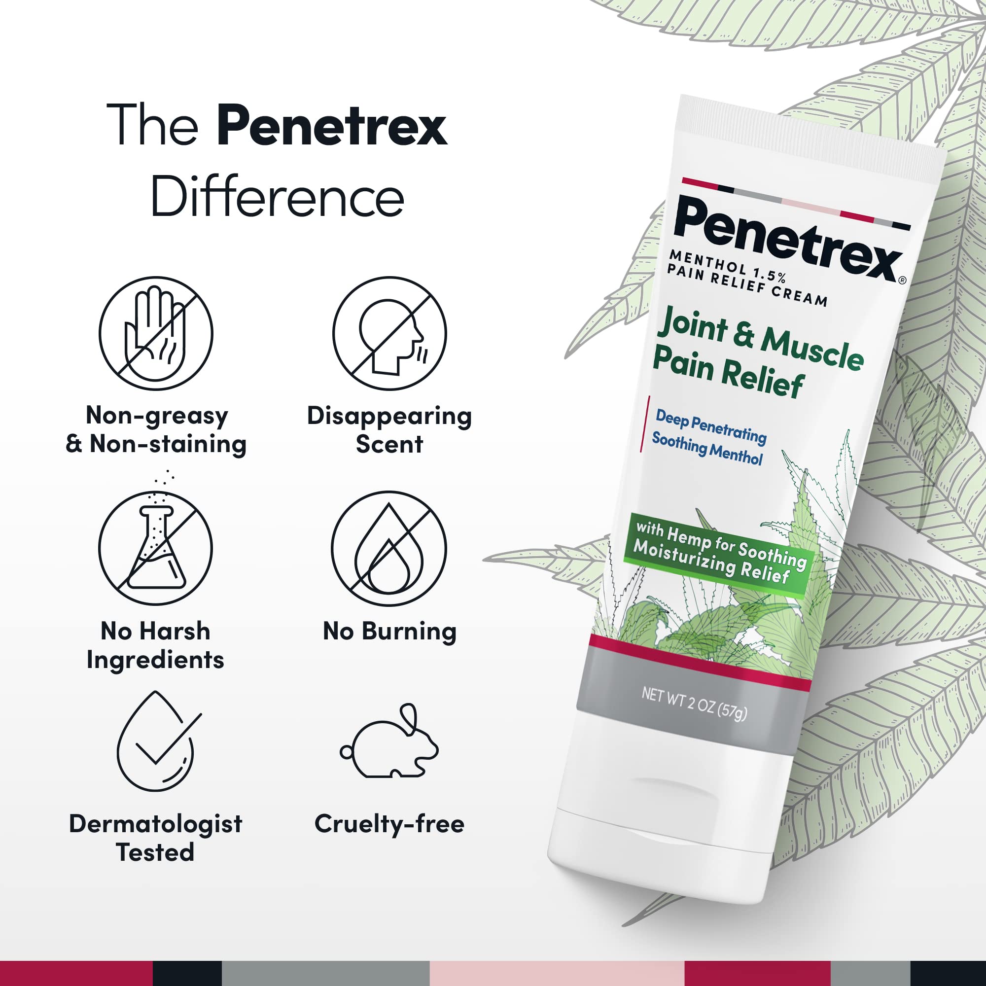 Penetrex penetración profunda para molestias en espalda y cuello.