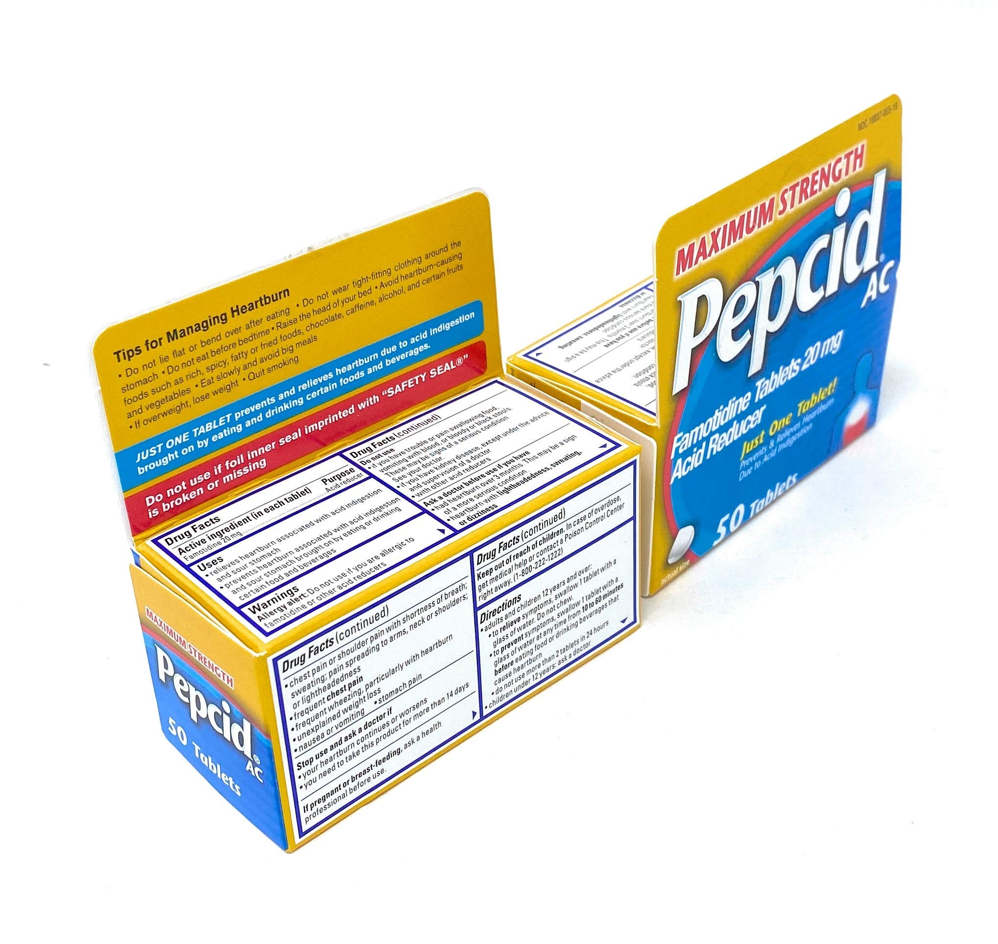 Pepcid AC presentación para oficina, disponibilidad en cualquier momento