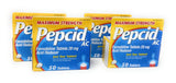 Pepcid AC tabletas 20 mg, uso diario práctico para prevenir la acidez tras comidas