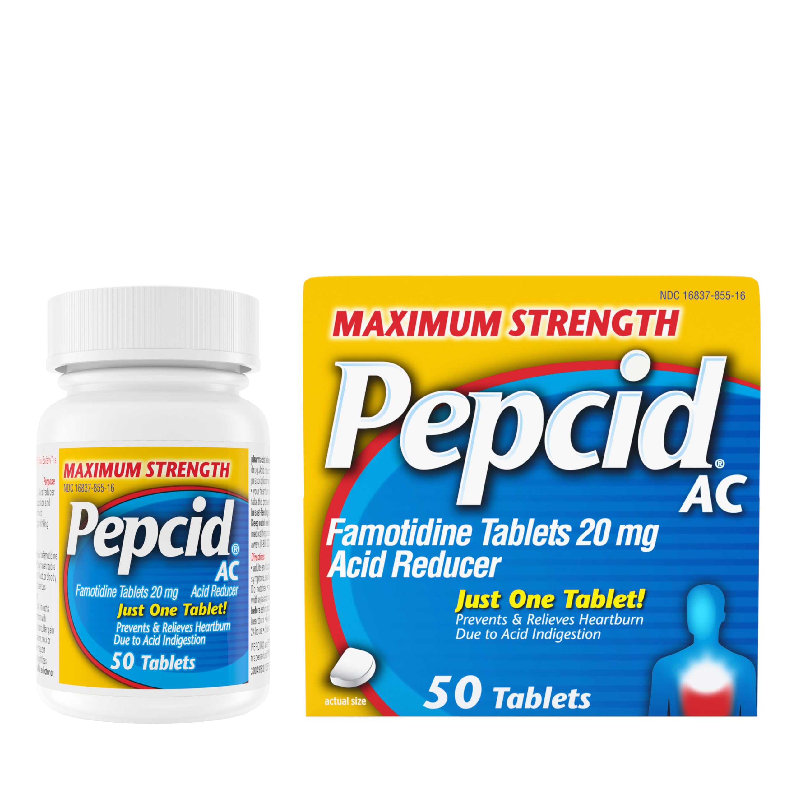 Pepcid AC uso práctico en casa para bienestar estomacal