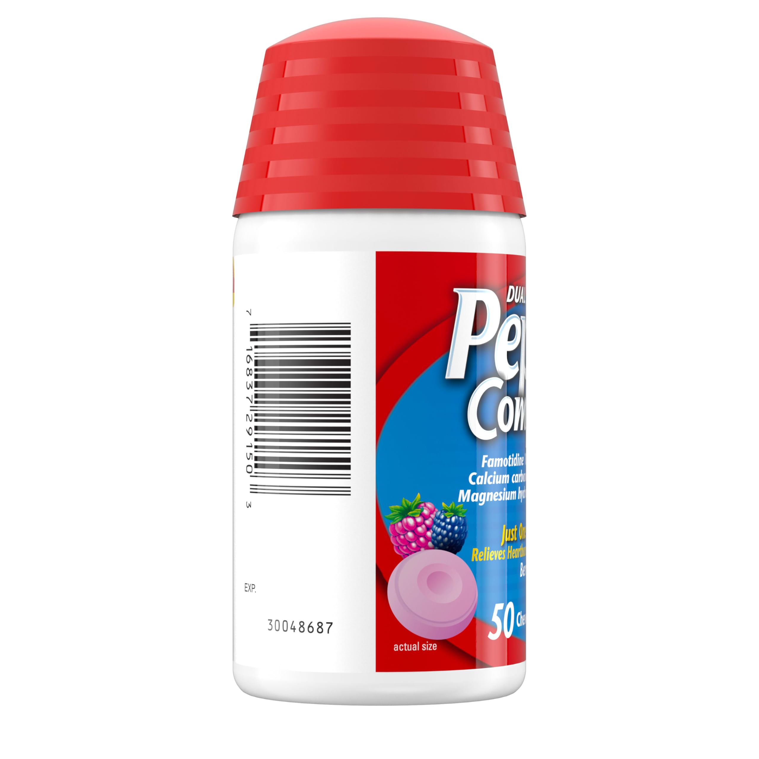 Pepcid Complete escena de cocina durante comida, ideal para uso diario