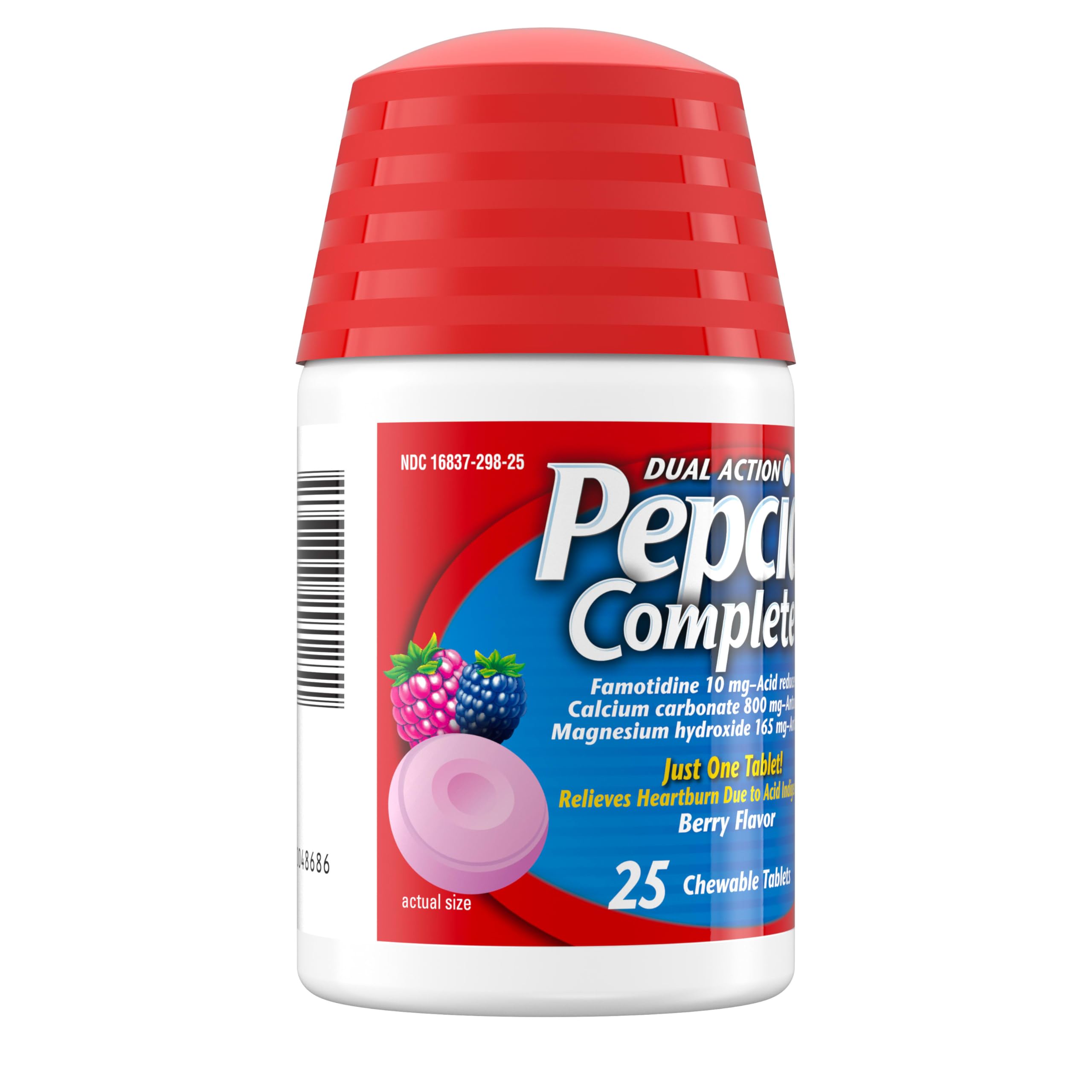 Pepcid Complete, famotidina 10 mg, reducción de ácido