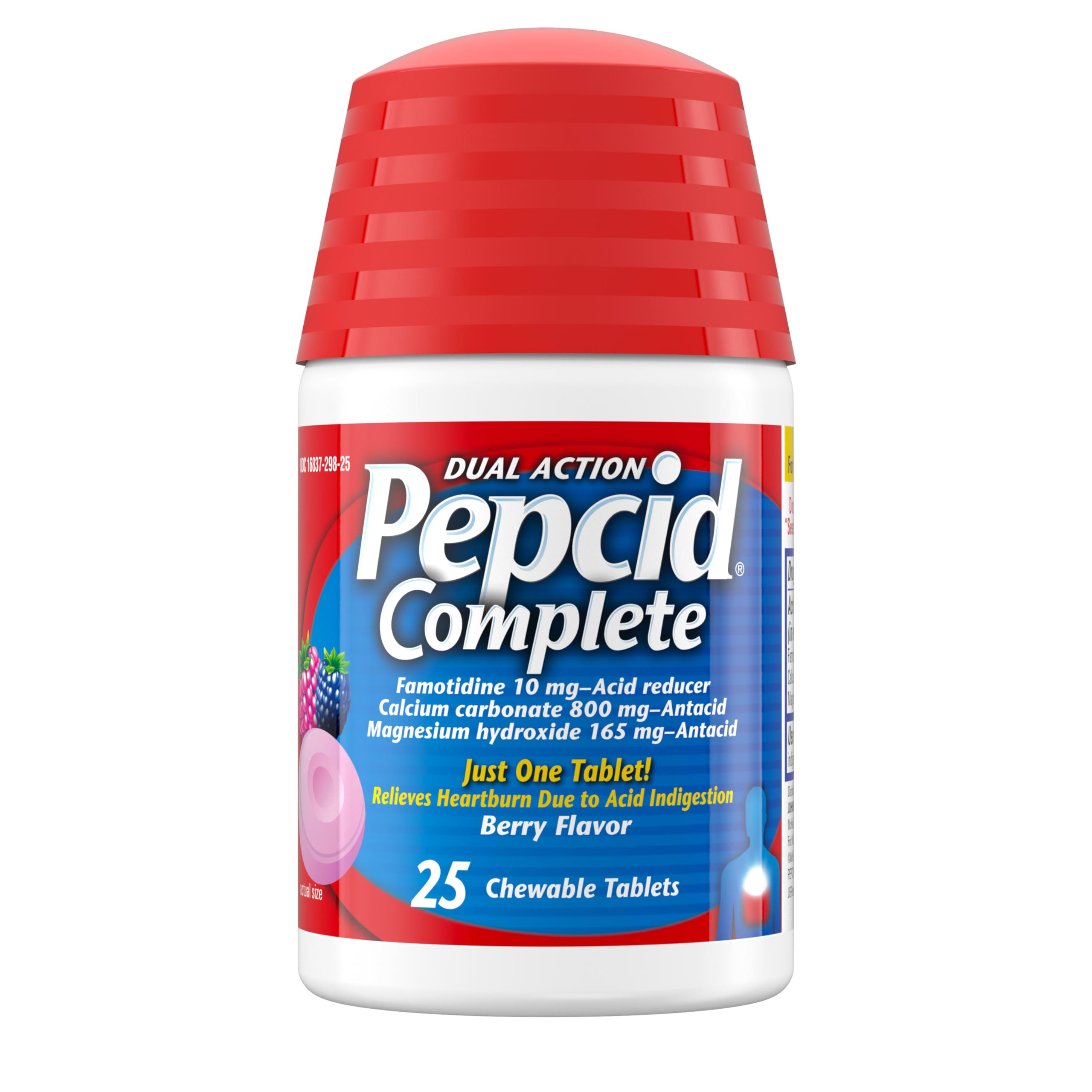 Pepcid Complete, duración prolongada, control del ácido