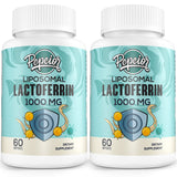 Pepeior lactoferrina liposomal en botella para apoyar la absorción de hierro