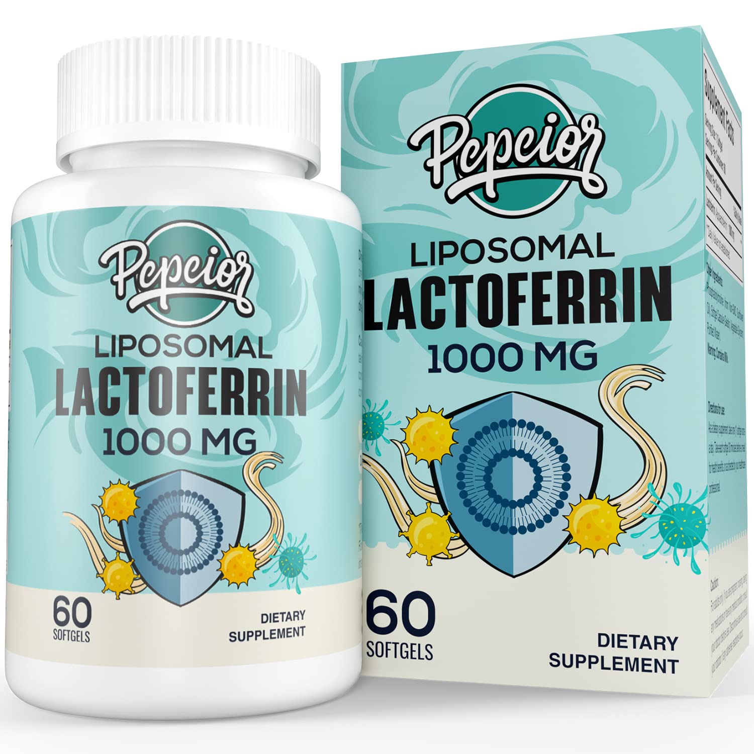 Pepeior Lactoferrina liposomada favorece la absorción de hierro.