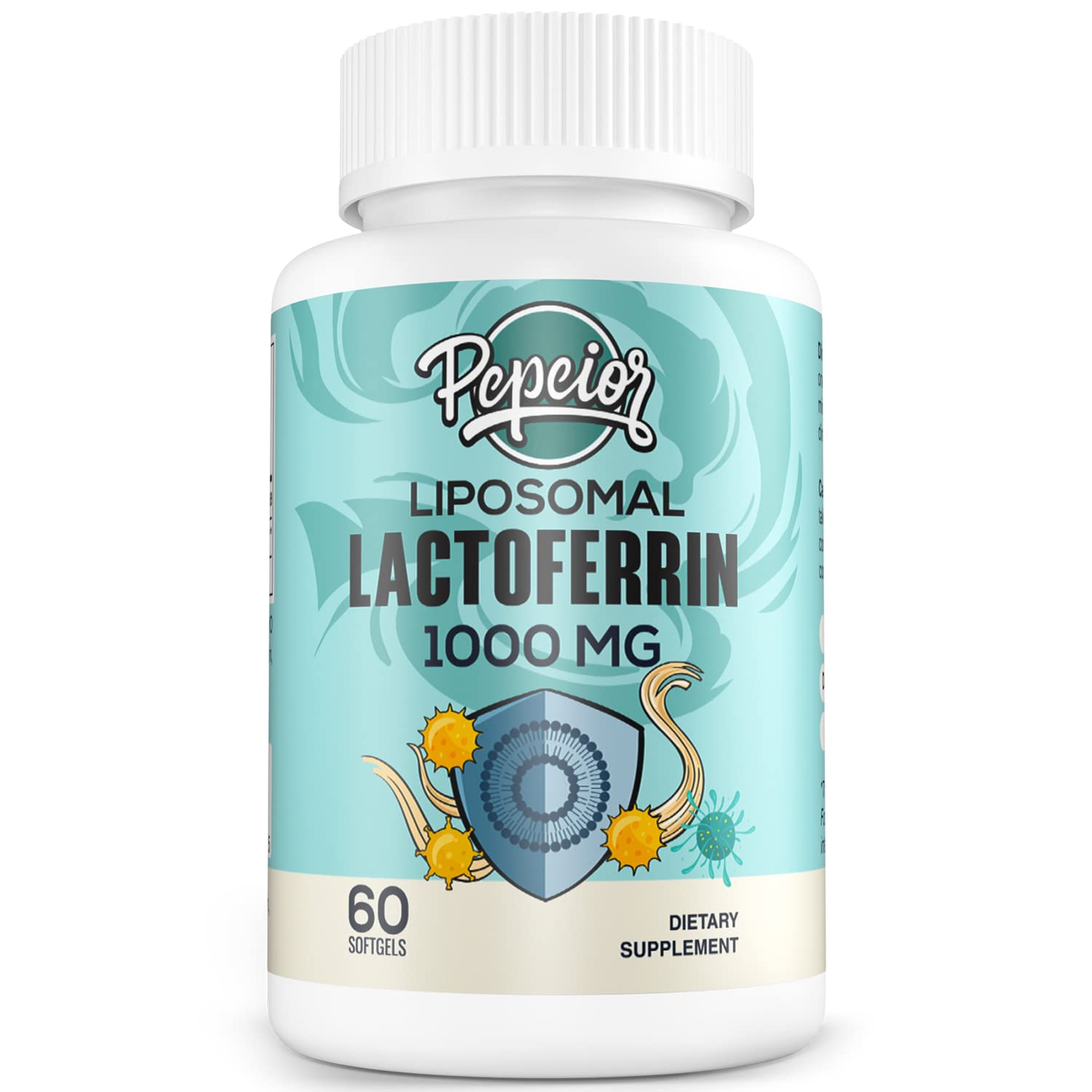 Uso diario recomendado de Pepeior Lactoferrina liposomada antes de cada comida.