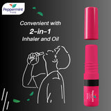 Peppermint Field Inhalador para uso nasal seguro y cómodo.