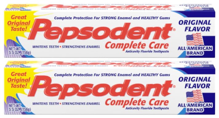 Pepsodent Complete Care Original en tubo, aliento fresco y esmalte protegido