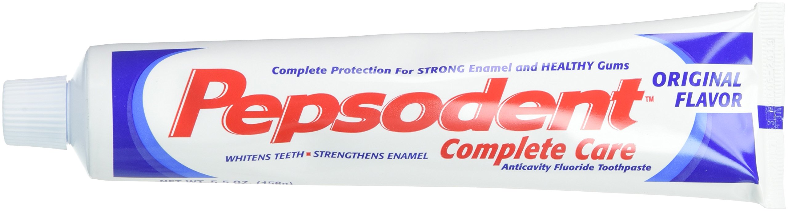 Pepsodent Complete Care Original: pasta dental con fluoruro para fortalecer el esmalte y las encías