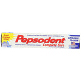 Pepsodent Complete Care: sonrisa más brillante tras cepillado.
