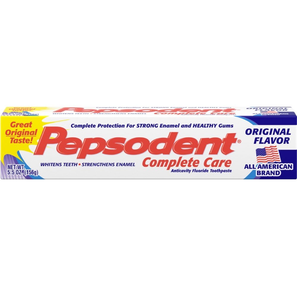 Pasta Pepsodent Cuidado Completo Original para dientes sanos y encías protegidas