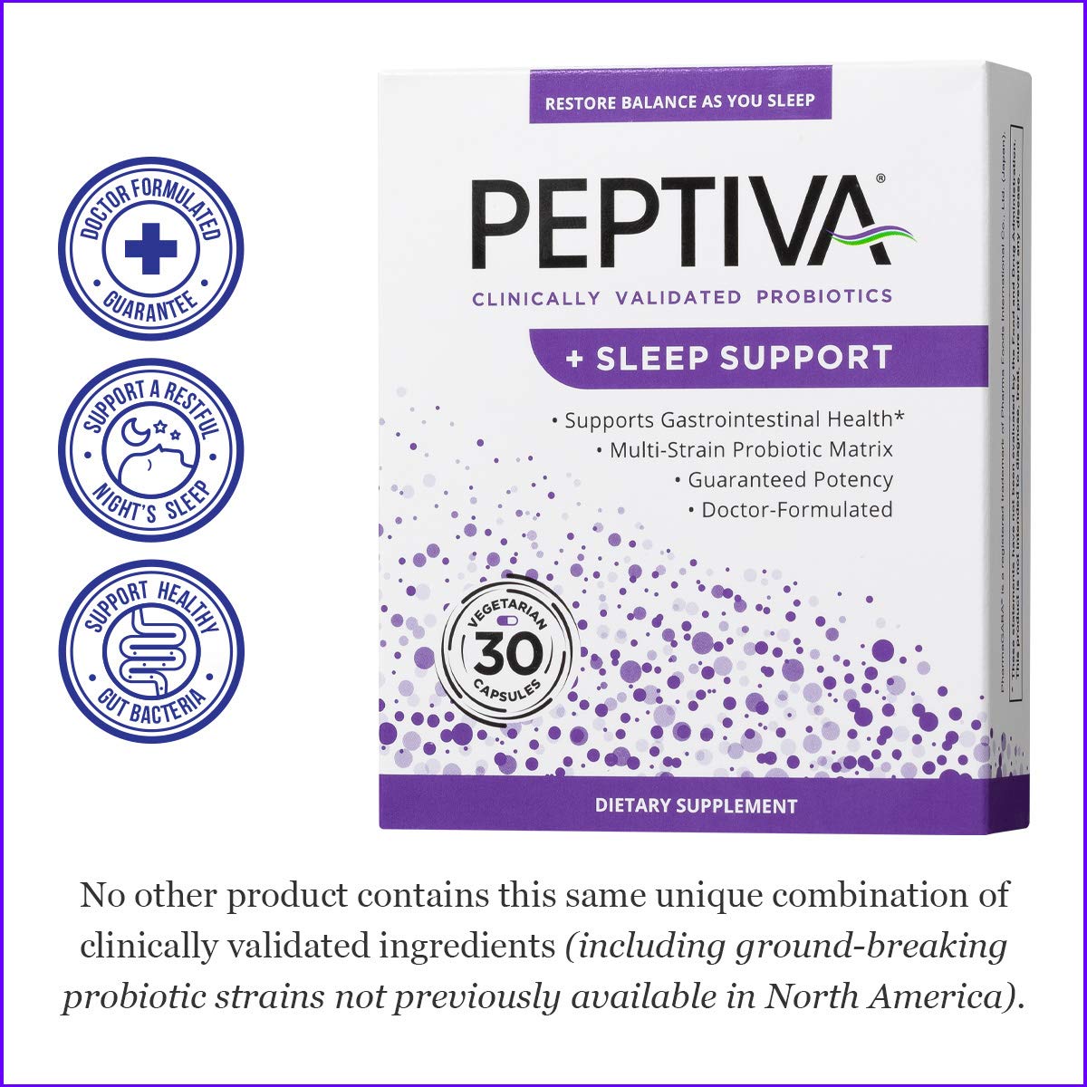 Cápsulas de Peptiva mostrando matriz multi‑cepas para apoyo digestivo.