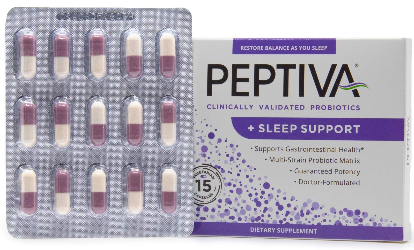 Peptiva: cápsulas probióticas para equilibrio intestinal y bienestar diario