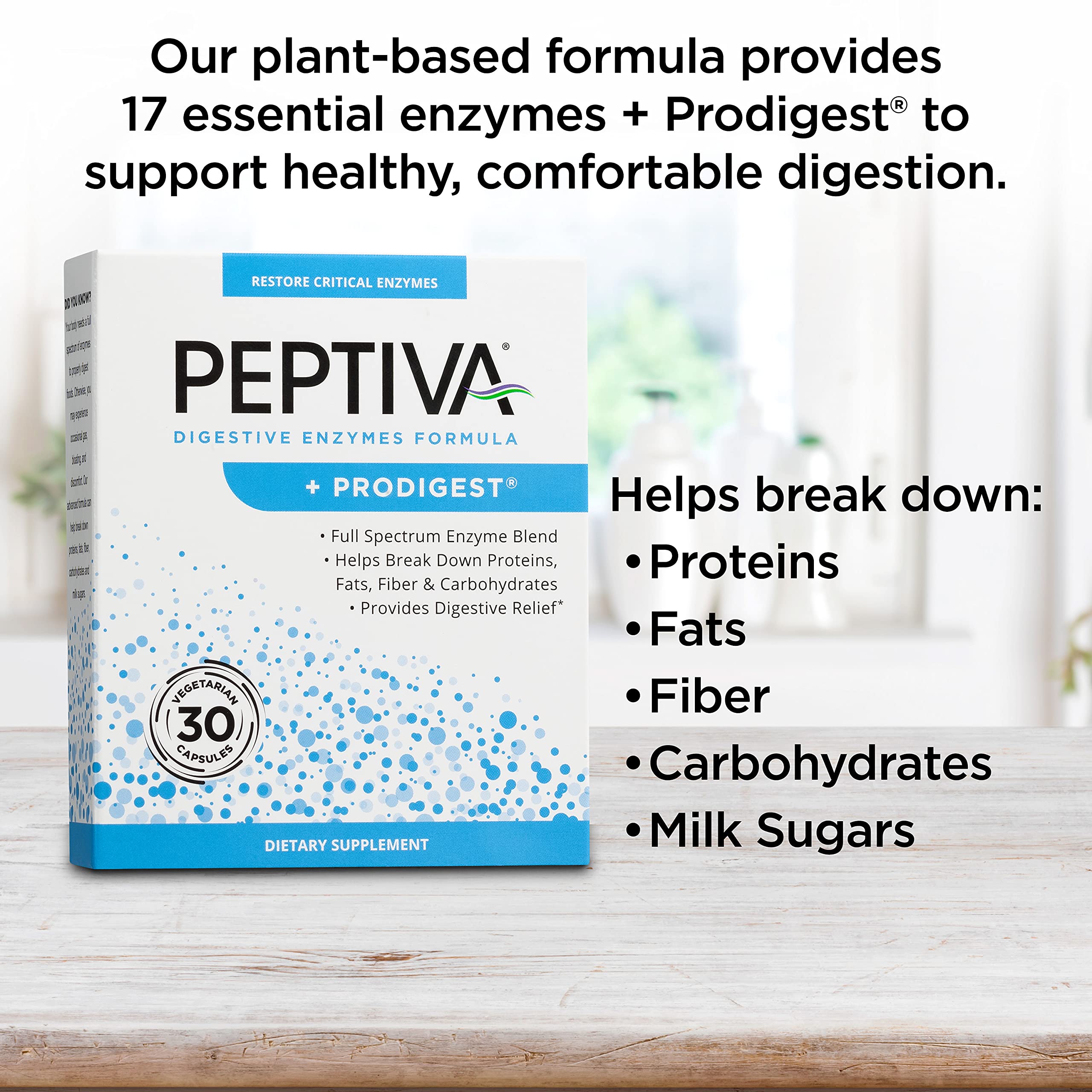 Peptiva Prodigest etiqueta, guía clara para dosis diarias