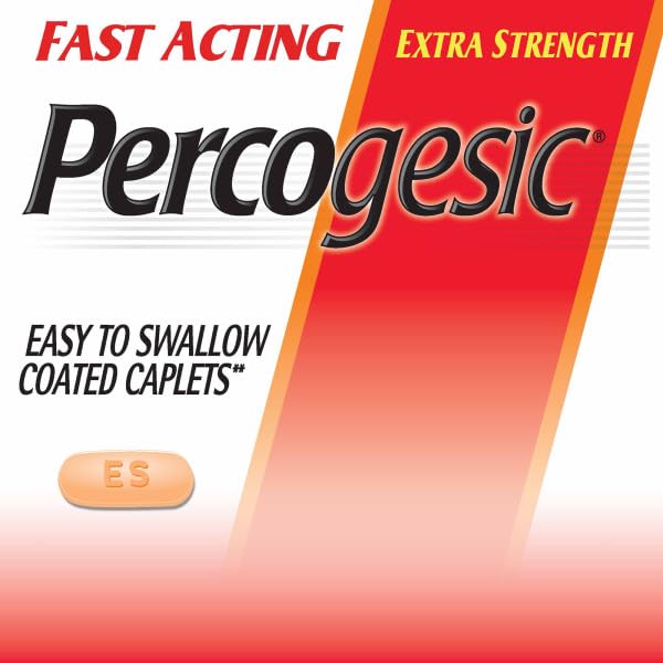 Percogesic alivio rápido del dolor para actividad diaria