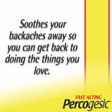 Percogesic Original, caja de cartón con información clara para compra.