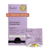 Perelel: pack prenatal segundo trimestre con cápsulas prenatales para apoyo diario.