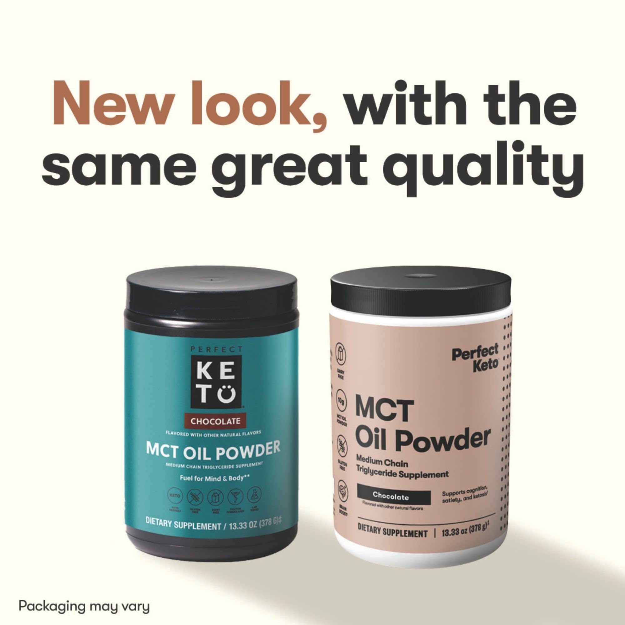 Perfect Keto polvos MCT 7g en taza de café matutino