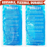 Perfect Remedy bolsas gel frío 12x6 para alivio localizado y cómodo
