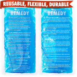 Perfect Remedy bolsas de gel frío para lesiones, color azul y pack de 2