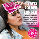Bolsas de gel Perfect Remedy, moldeables y suaves para contorno corporal.