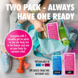 Bolsas de gel Perfect Remedy con diseño a prueba de fugas.