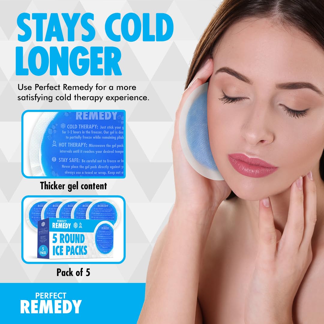 Compresa gel apta para microondas y congelador de Perfect Remedy