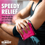 Perfect Remedy dos unidades gel frío-calor, ideales para tratamiento rápido en casa.