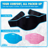 Perfect Remedy insertos-gel-dos-colores para terapia caliente o fría.