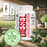 Bote de 5 lb Diesel, proteína aislada de Nueva Zelanda.