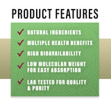 Perfect Supplements etiqueta frontal con información de calidad