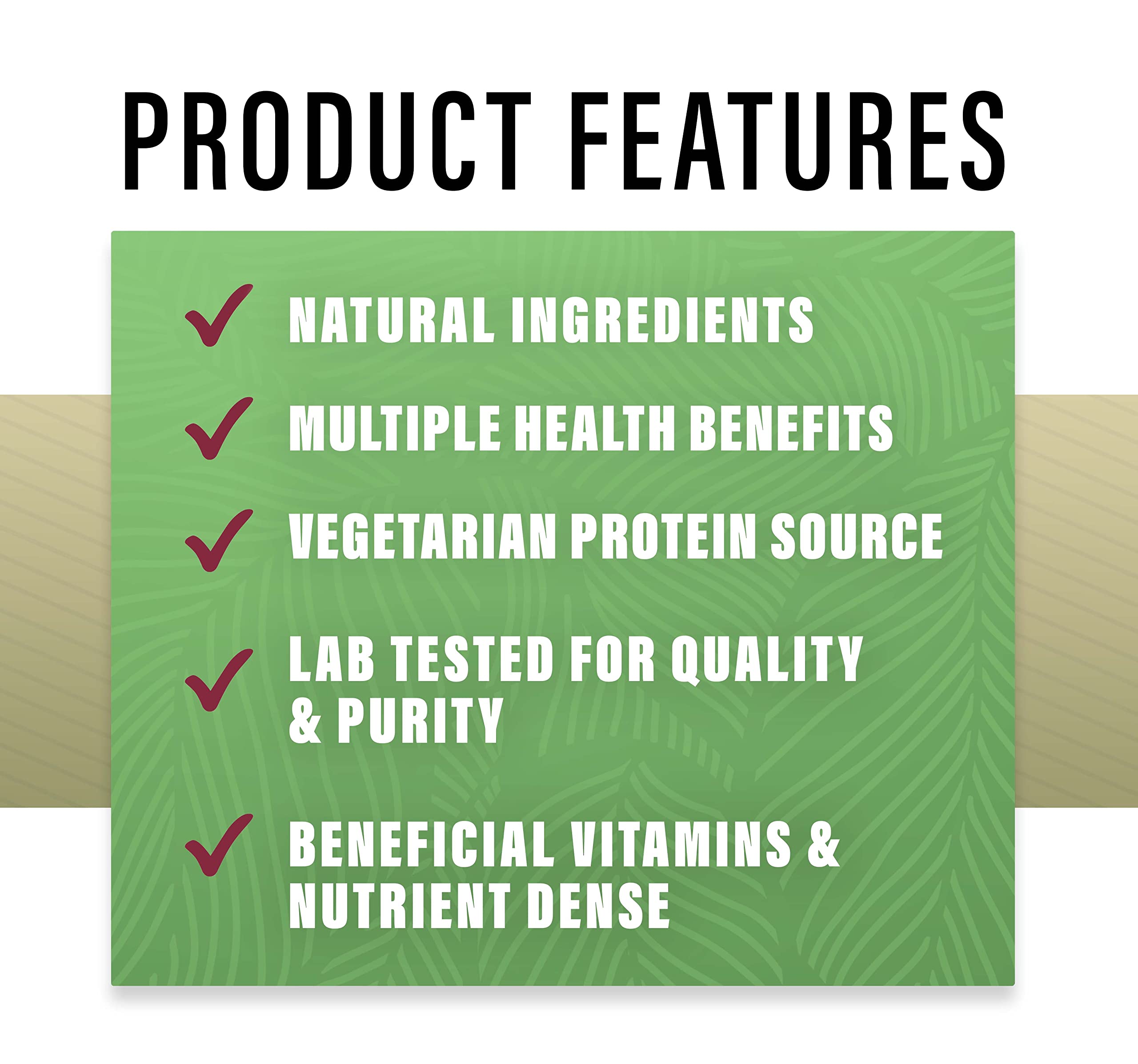 Perfect Aquatic Greens: ingredientes orgánicos y no GMO para una dieta limpia.