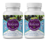 Perfect Supplements ResGrape Resveratrol: botella de cápsulas para uso diario y antioxidante
