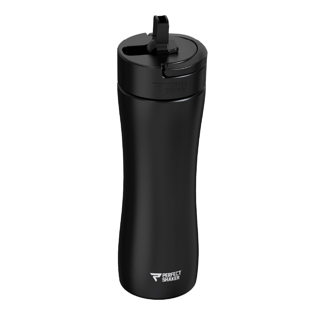 PerfectShaker LUMA, botella inoxidable, ideal para bebidas frías durante entrenamientos