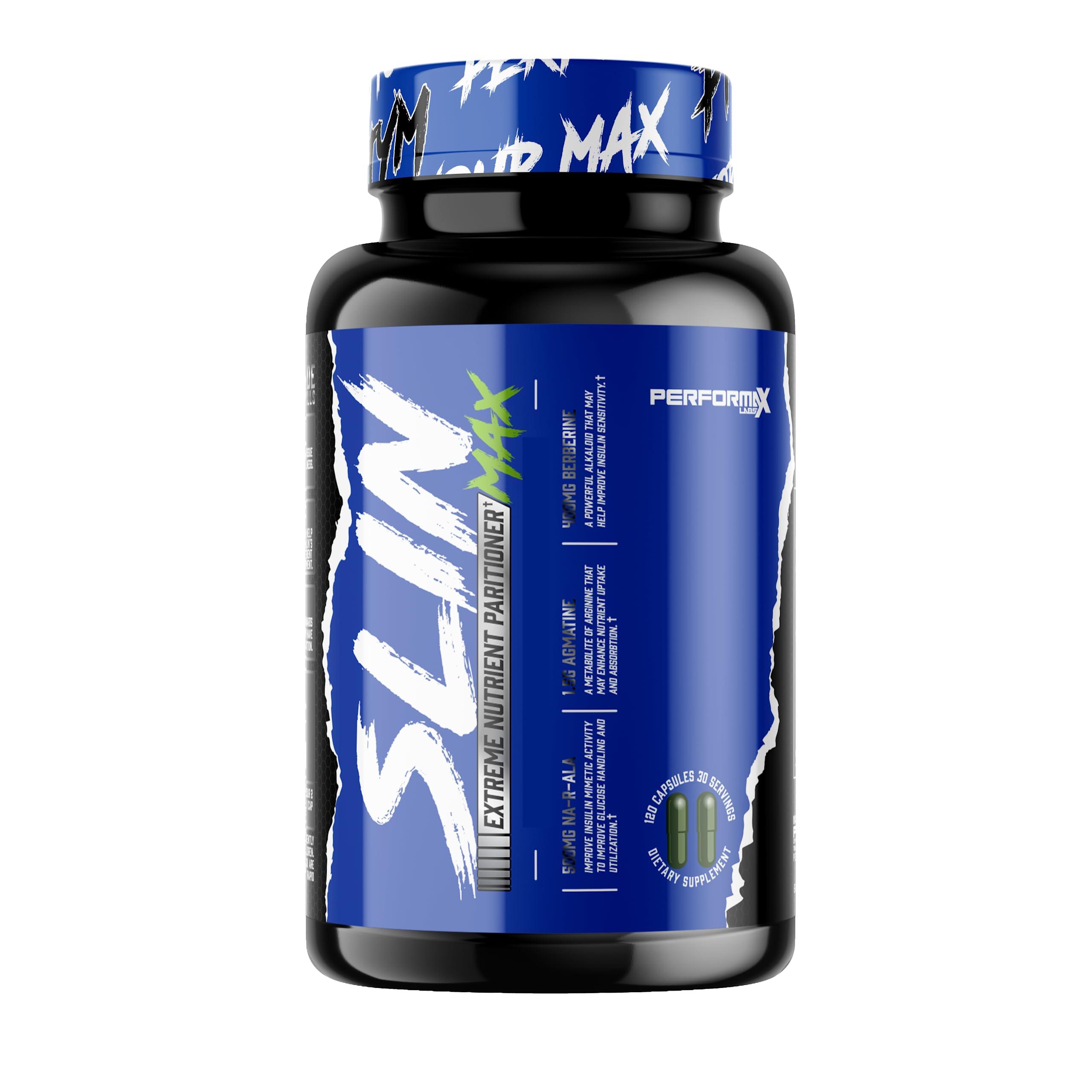 Performax SLIN Max, botella y etiqueta, lista para tus entrenamientos