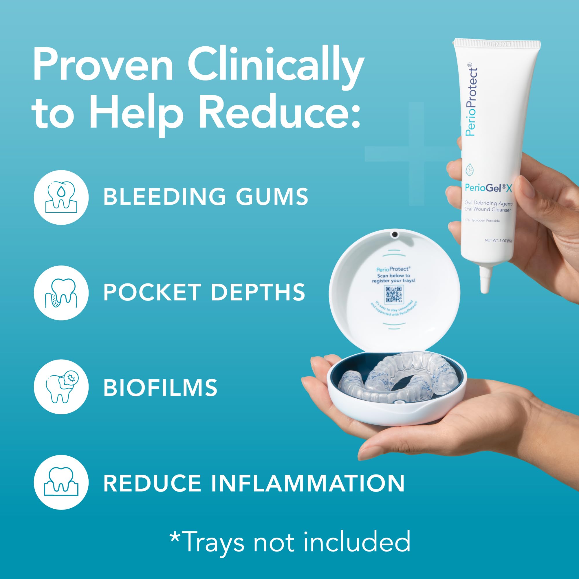 PerioGelX: gel de peróxido para enfrentar la placa de forma eficaz.