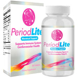 Period Lite, botella de suplemento para equilibrio hormonal durante el ciclo.