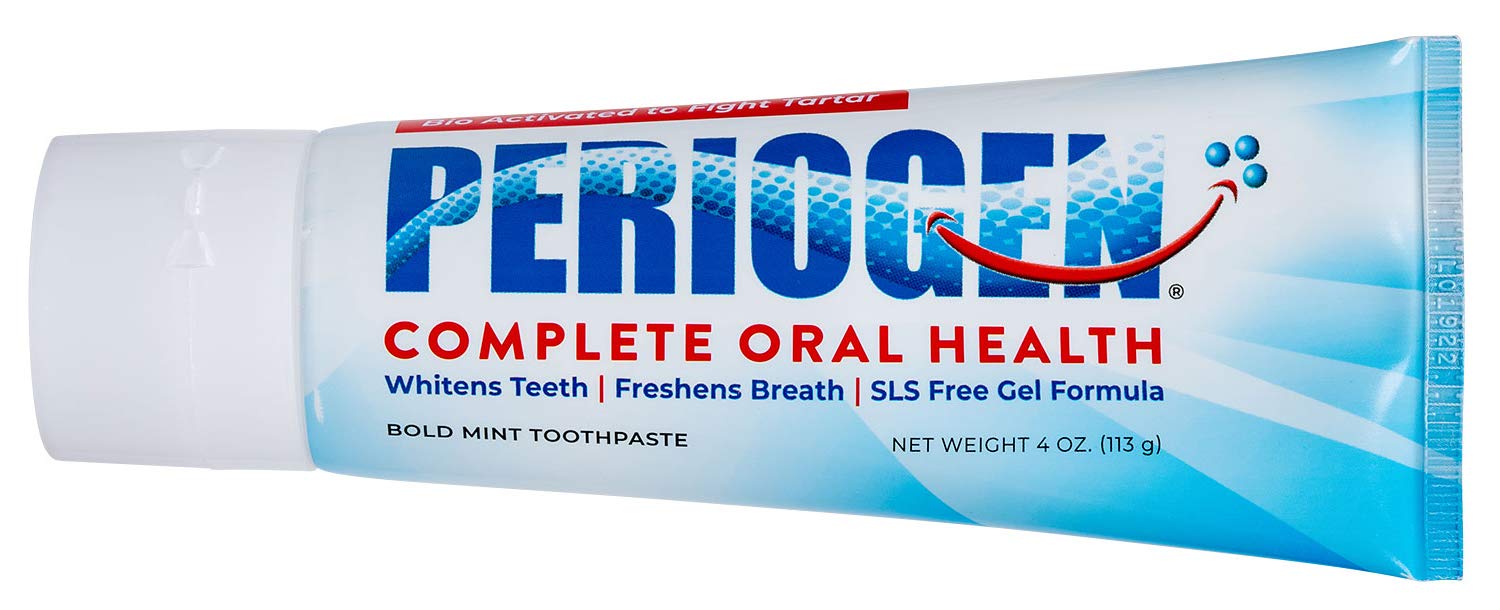 Periogen: pasta-dentifrica-higiene-diaria mejora la limpieza diaria.