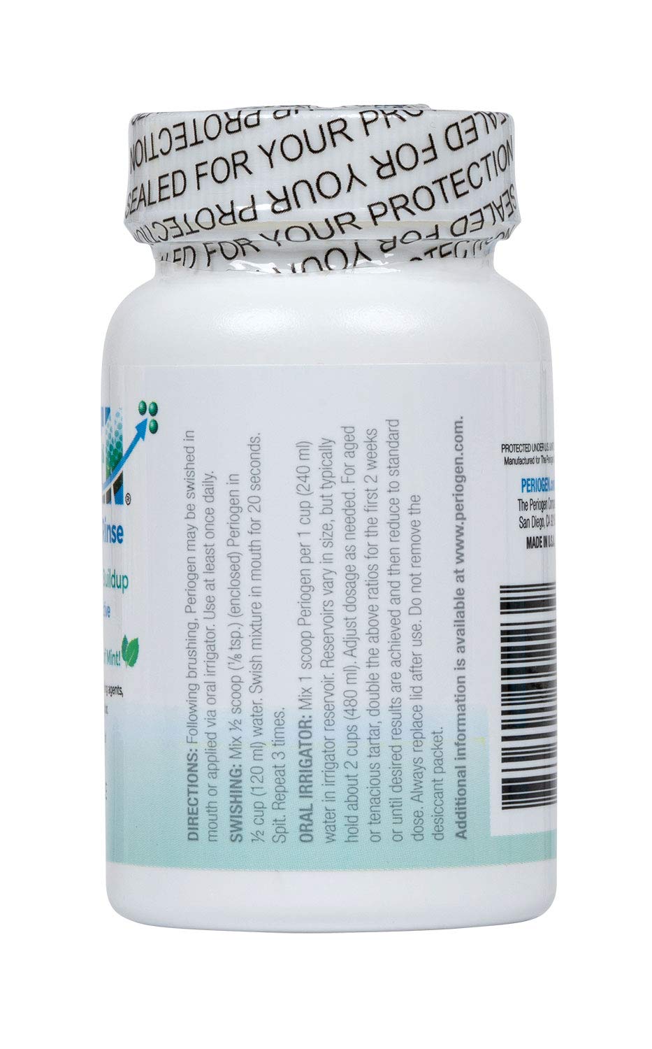Periogen rutina-cuidado-bucal: recomendado con la pasta Periogen para mejores resultados.