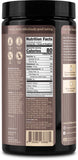 Perk Energy Drink Mix textura cremosa de chocolate y caramelo.