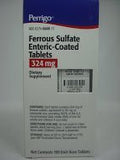 Perrigo sulfato ferroso 324 mg, tableta roja recubierta, uso diario de hierro